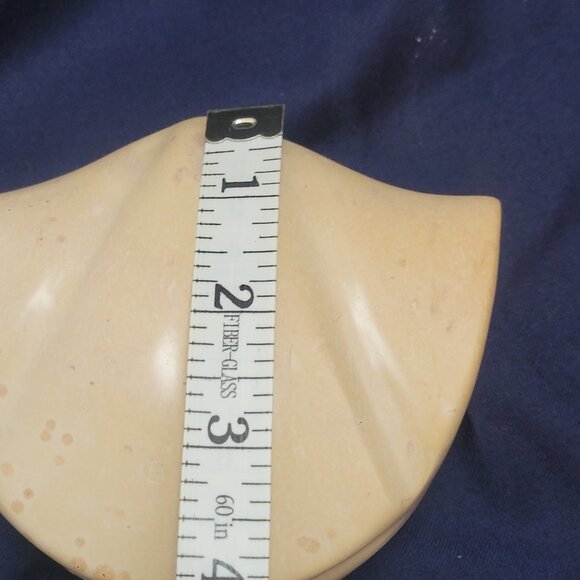 Seashell Trinket Dish ~ Carved Stone ~ Soapstone - Picture 9 of 11